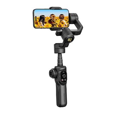 Imagem de Estabilizador Aochuan Smart S2 Gimbal para Smartphone Vídeos Estáveis Funções Práticas Compatível com iOS e Android/No Brasil