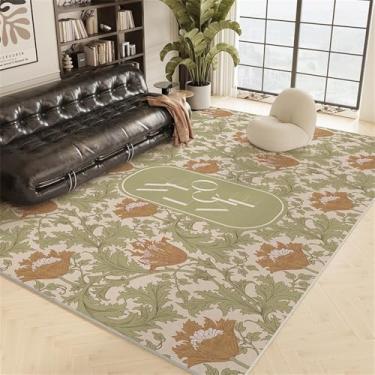 Imagem de HJZSZX Tapete de sala de estar vintage, decoração para casa, quarto, tapete fofo, mesas de centro de área grande, tapete de chão impresso, QH1711, ER, 300x400CM