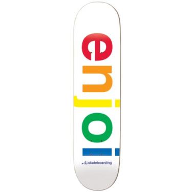 Imagem de Enjoi Deck Spectrum (branco, 19 cm)