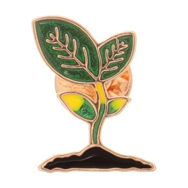 Imagem de LIFKOME Alfinetes de esmalte de plantas, broche de desenho animado fofo broches de esmalte brotos de feijão broche de esmalte colar alfinetes de lapela distintivo para decoração de bolsa de roupas