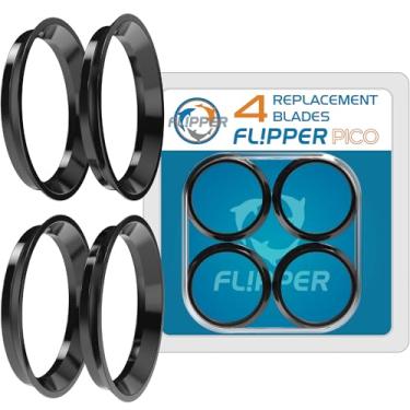 Imagem de FL!PPER Lâminas de substituição para limpador de aquário Flipper Pico 2 em 1 - Pacote com 4