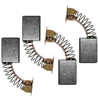 Imagem de Conjunto de escovas de carvão de substituição 5140033-19 compatível com serra de mesa DEWALT 5140033-19, DW745, DWE7480, DWE7490X, DWE7499GD, DWE7491RS, escovas de motor elétrico 5140033-19 para