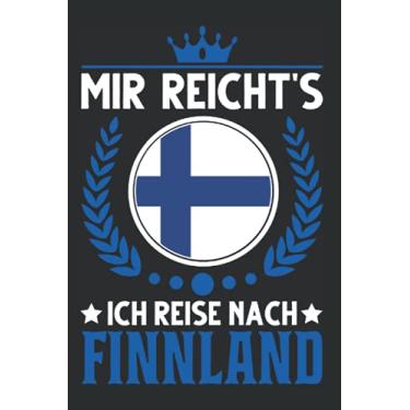 Imagem de Finnland Notizbuch: Mir reicht's Ich reise nach Finnland Urlaub / 6x9 Zoll / 120 karierte Seiten Seiten