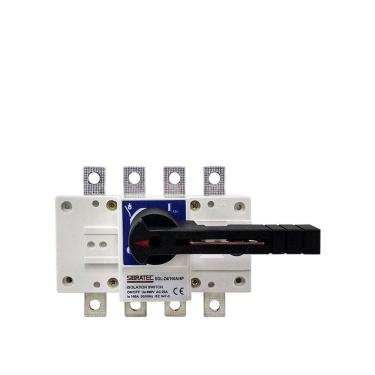 Imagem de Chave Seccionadora Rotativa Tetrapolar Modelo SGL-Z-4P- Com 2 Posições e Disposição para Cadeado 160A.