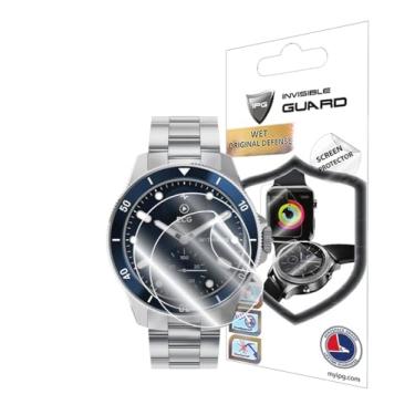 Imagem de IPG Para Withings ScanWatch Nova - Protetor de tela de hidrogel para relógio inteligente híbrido (2 unidades) Película transparente HD invisível antiarranhões - suave/autorreparação/bolha para