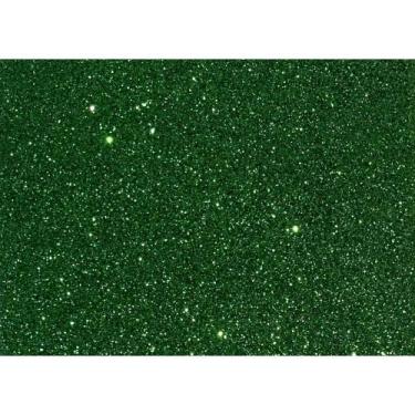 Imagem de Placa em EVA com Glitter Verde 48X40CM 1,8MM Pacote com 10 - Dubflex