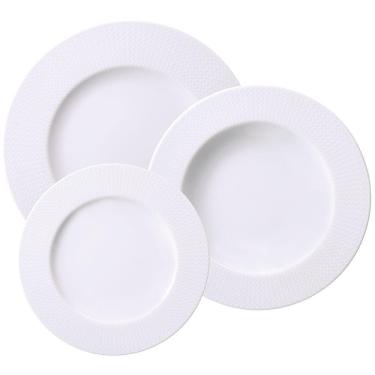 Imagem de Jogo de Pratos Tramontina Mesh em Porcelana Decorada 12 peças - 96589027