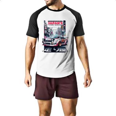 Imagem de Camiseta Raglan Japan Street Warrior - Alearts, P