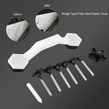 Imagem de Extrator de Ponte para Corpo de Carro de Geladeira, Conjunto de Abas para Reparo de Amassados, Ferramentas de Remoção de Amassados ​​sem Pintura