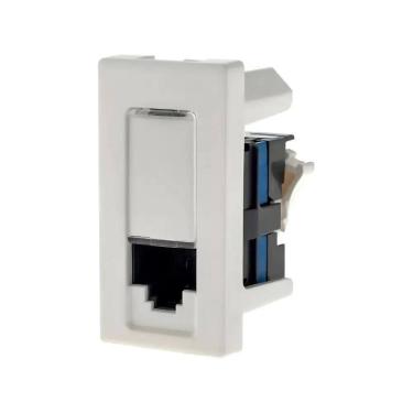 Imagem de Tomada Dados LCS2 RJ45CAT5E 1M Branca 615045BC