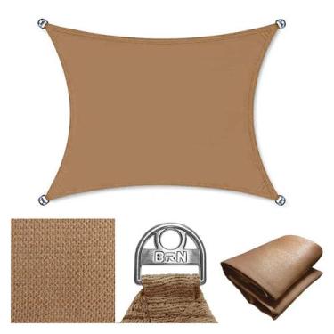 Imagem de Tela Sombreamento Decorativa 8x6 - BRN COMMERCE, Chocolate