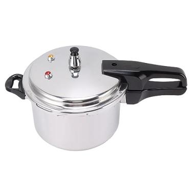 Imagem de Panela de Pressão de Fogão, Suprimentos de Cozinha Fácil de Limpar Panela de Pressão de Liga de Alumínio Acabamento Fino para Cozinhar Carne (28cm)