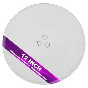 Imagem de Placa de substituição de micro-ondas de 30,5 cm para Whirlpool - Serve para W11291538 e W10337247, compatível com W11367904 Toca-discos de vidro para micro-ondas