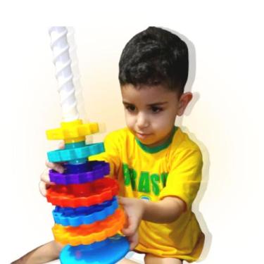 Imagem de Giro Mágico, Brinquedo Didático, Colorido - Viva Bincar