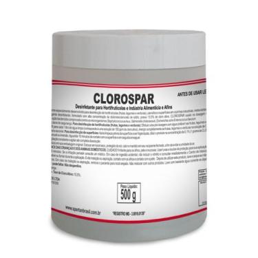 Imagem de Desinfetante Alimentício Clorospar Spartan com 500g