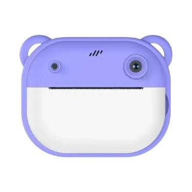 Imagem de Câmera Digital Infantil Com Impressão Instantânea, Câmera Térmica De I