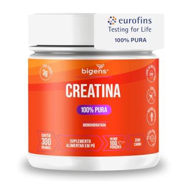 Imagem de Creatina 100% Pura, Monohidratada, sem sabor, 300g, Biogens (300 gramas)