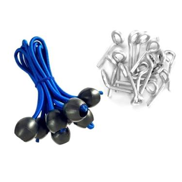 Imagem de 10 Extensor Bolinha Para Instalação De Lona Capa De Piscina