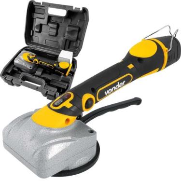 Imagem de Máquina para Assentar Pisos e Porcelanatos à Bateria com Ventosa e Fun