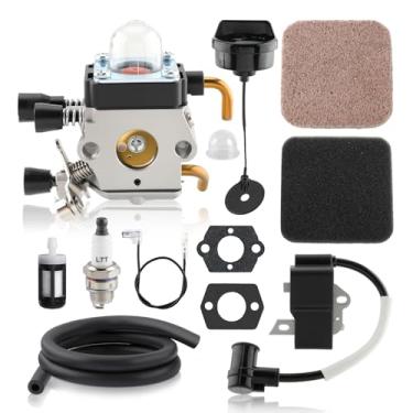 Imagem de Carbhub Carburador FS80 para aparador de cordas FS75 FS80 FS80R FS85 FS85R FS85T FS85RX FC75 FC85 C1Q-S42, C1Q-S63A, C1Q-S66, C1Q-S69A, 4140-120-0612, 4140-120-00 Carburador 619, 4137-120-0606,