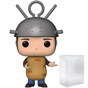 Imagem de Funko Pop! TV: Friends - Boneco de vinil de Ross Geller como Sputnik (incluído com caixa protetora compatível) multicolorido 9,5 cm