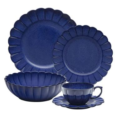 Imagem de Aparelho de Jantar 20 Peças Flora Amor-Perfeito Oxford