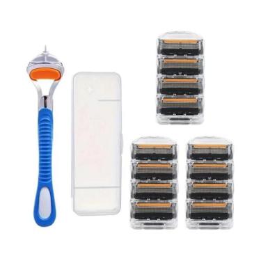 Imagem de Navalha De Segurança De Fusão Genuína Antiquada Masculina Para Lâminas