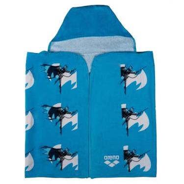 Imagem de arena Roupao De Banho Infantil Super Hero Poncho Kids Batman, Azul, Tam Unico