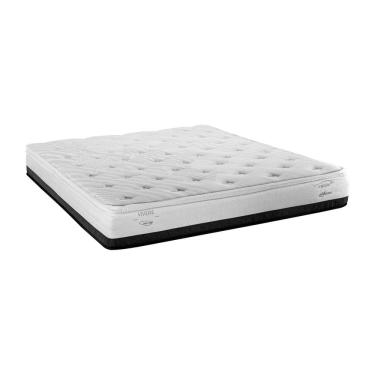 Imagem de Colchão Queen Espuma Lima 158cm Herval Branco/Preto