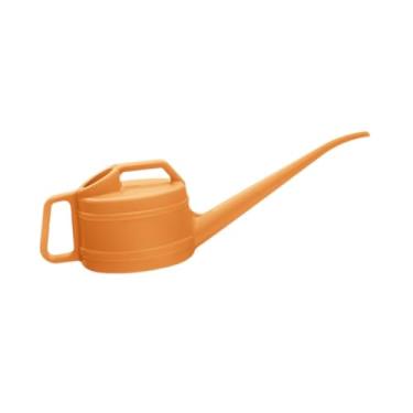 Imagem de Generic Regador de jardim com capacidade de 2,4 L e alças para rega interna e externa para estufas de bonsai plantas domésticas, Laranja