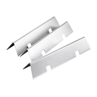 Imagem de Bothyi 3 peças de placa de grelha a gás para churrasco, resistente, multiuso, à prova de ferrugem, substituição de chapa de fogo, placas de aquecimento para