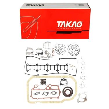 Imagem de Junta Completa S/ Cabecote C/ Retentor (Jg) Pajero Full 3.2 16V 2001 A 2009 - Takao Jscbrmi32