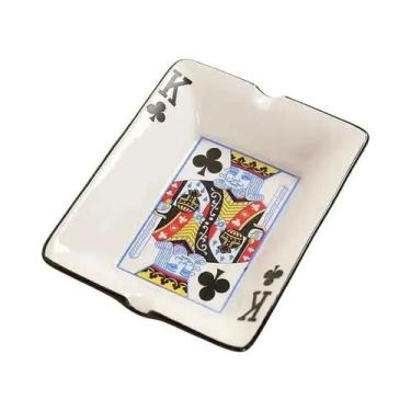 Imagem de Cinzeiro De Porcelana Cerâmica Masculino Criativo Para Casa, Escritóri