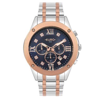 Imagem de Relógio Euro Feminino Delux Bicolor - EUJS25AK/4A