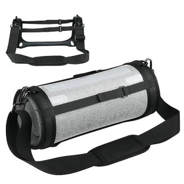 Imagem de TXEsign Estojo De Transporte Para Viagem Compatível Com Alto-Falante Portátil Sony Srs-Xg300 Da Série X, Capa Protetora Malha Dois Lados E Alça Ombro