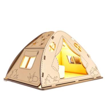 Imagem de Castiçal Camping Com Vela Eletrônica