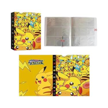 Imagem de Grande Álbum De Cartões Pokémon Com 9 Bolsos E 432 Páginas, Carregado 
