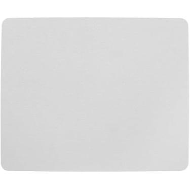 Imagem de Mouse pad de sublimação branca para transferência de sublimação impressão de calor artesanato mouse pads e descansos de pulso em branco retangulares peças de prensa térmica e acessórios de mesa (22 x