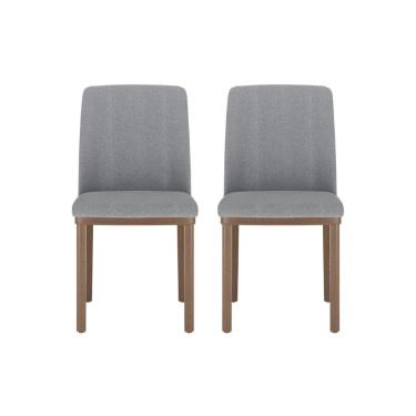 Imagem de Conjunto 2 Cadeiras para Sala de Jantar Kalina - caixa com 2 Unidade - Natural