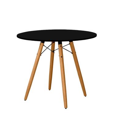 Imagem de Mesa Jantar 90cm e Pé Palito de 75cm Reforçada Badalona EdeCasaMoveis