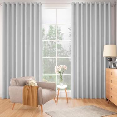 Imagem de Cortina Quebra Luz, Tamanho 6,00 x 2,50, Cor Gelo, Cortina Blecaute-CO