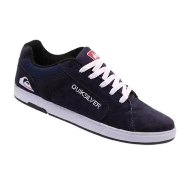 Imagem de Tênis Quiks Skate Masculino Sapato Unissex Camurça (marinho, BR, Adulto, Numérico, 42)