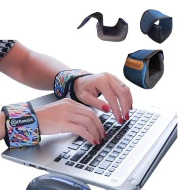 Imagem de PAR Apoio de Punho para Teclado e Mouse Ergonômico (JEANS)