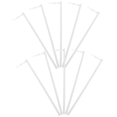 Imagem de VANZACK 30 Peças De Acessórios Para Moinhos Vento, Barras Substituição Cata-Vento, Hastes Resistentes, Plástico Hastes, Pvc Sólido Branco