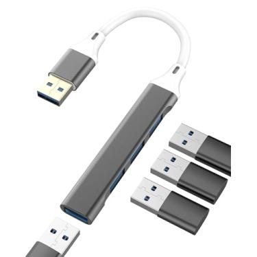 Imagem de Adaptador USB 3.0 (4 em 1) Porta USB HUB para Apple Imac Laptop MacBook Câmera Leitor de Cartão Armazenamento Externo Flash Drive Conversor de Transferência de Dados Estação de Ancoragem Mouse Teclado