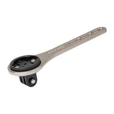 Imagem de CIADAZ Suporte de extensão para computador de bicicleta, metal multifuncional, para garmin bryton cateye wahoo, suporte para computador de bicicleta