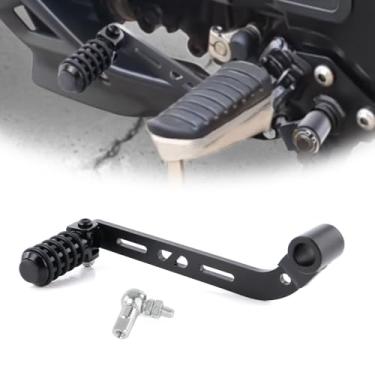 Imagem de xitomer Alavanca de câmbio dobrável/alavanca de câmbio compatível com DL650 V-Strom 650 2012-2025 Dirt Pit Bike Shifter Lever (pedal de mudança)