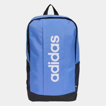 Imagem de Mochila Adidas Linear Backpack 18.5L, Azul, Preto, Único