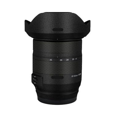Imagem de Skin Lens Camera Skin Wrap Vinil Adesivo de Proteção Acessórios de Fotografia para Tamron 17-35 mm F2.8 adequado para Canon EF Mount 17-35 F 2.8 (Preto Roscado)