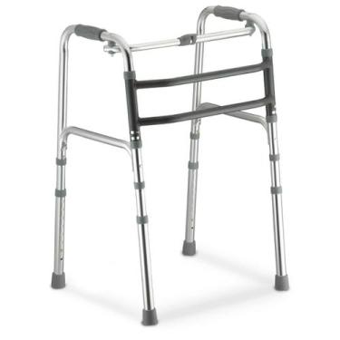 Imagem de Andador de Alumínio Fixo Móvel e Articulado 3 em 1 D10 Dellamed